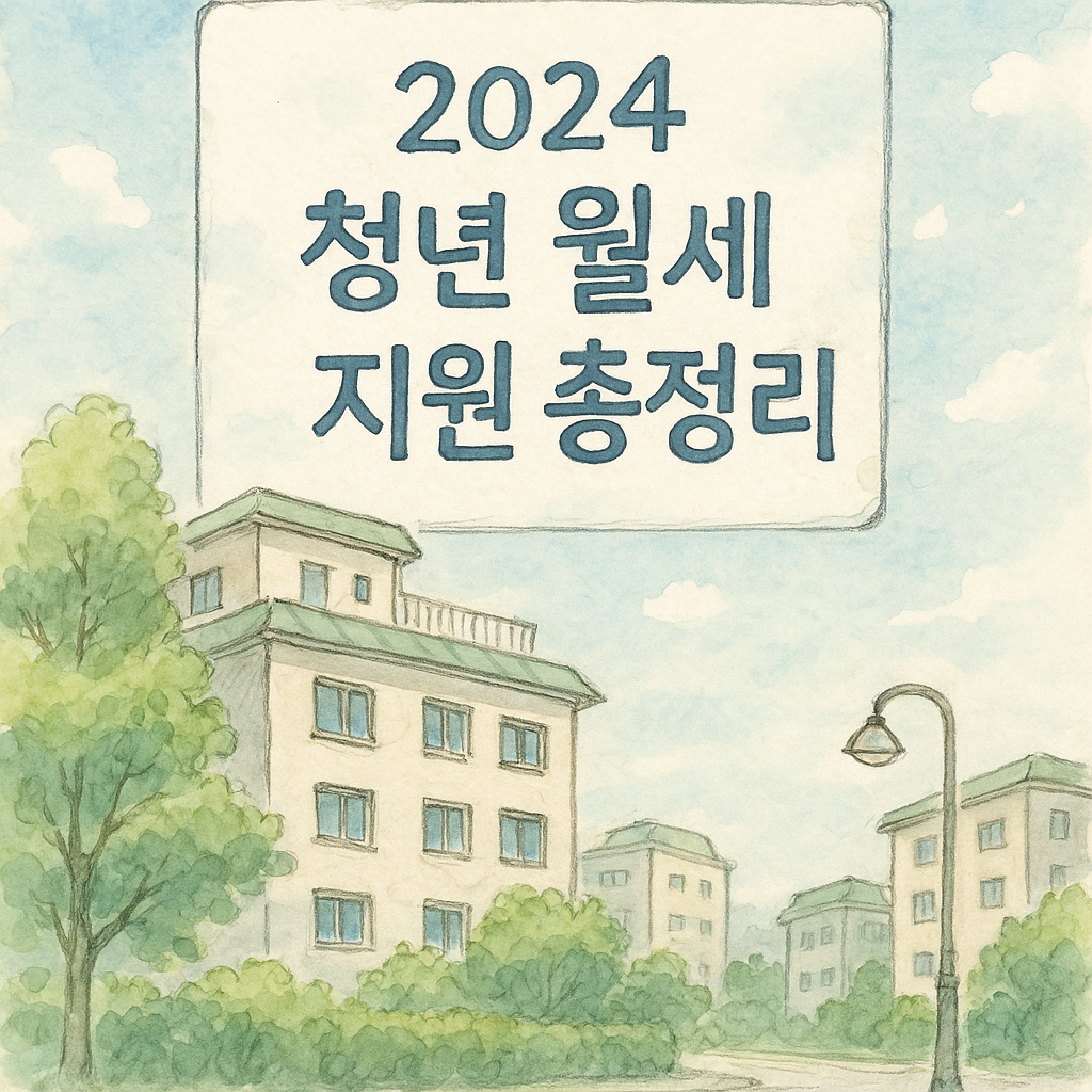 Read more about the article 2024 청년 월세 지원 총정리