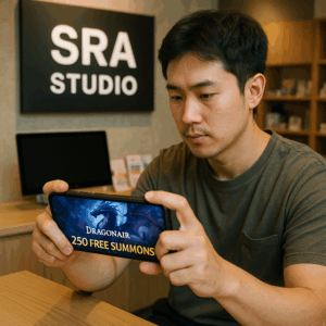 에스지알에이 스튜디오, 드래곤에어 250회 무료 소환 리부트 전략