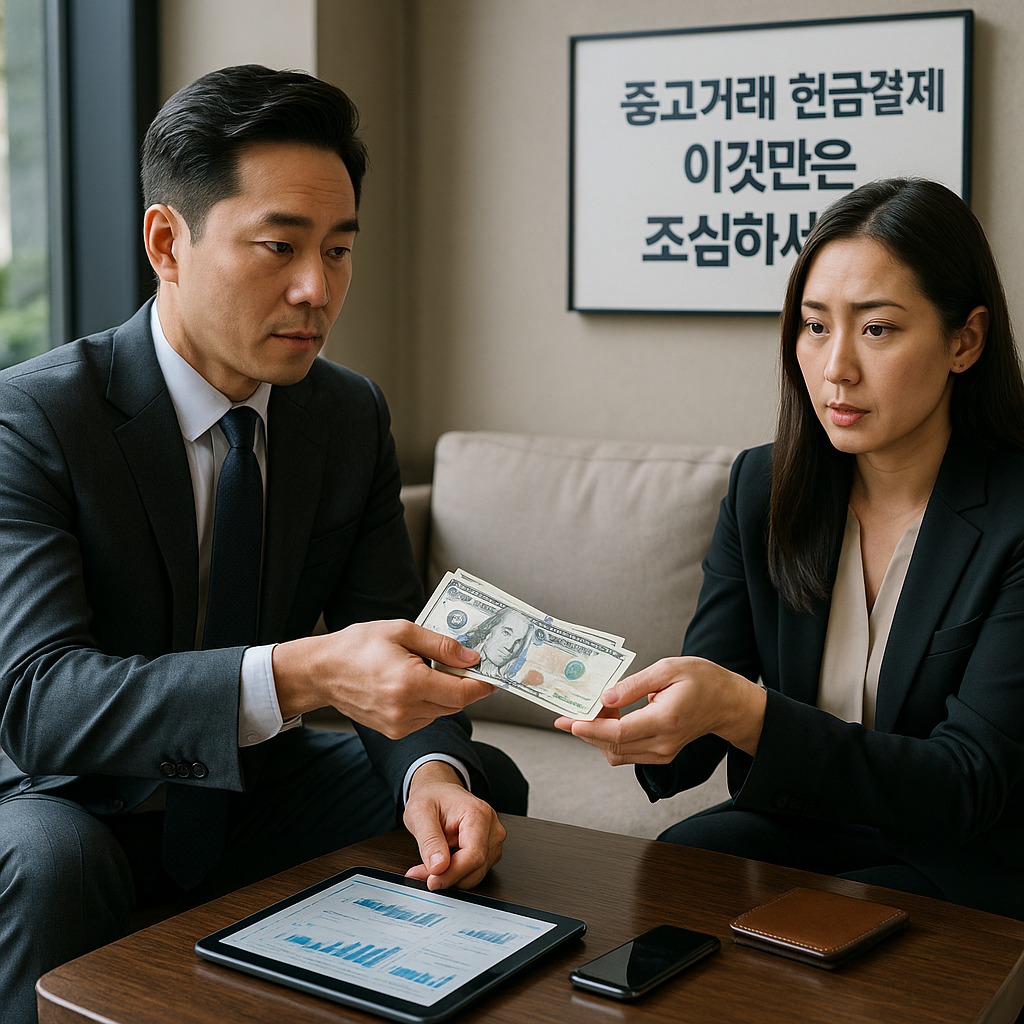 You are currently viewing 중고거래 현금결제 이것만은 조심하세요