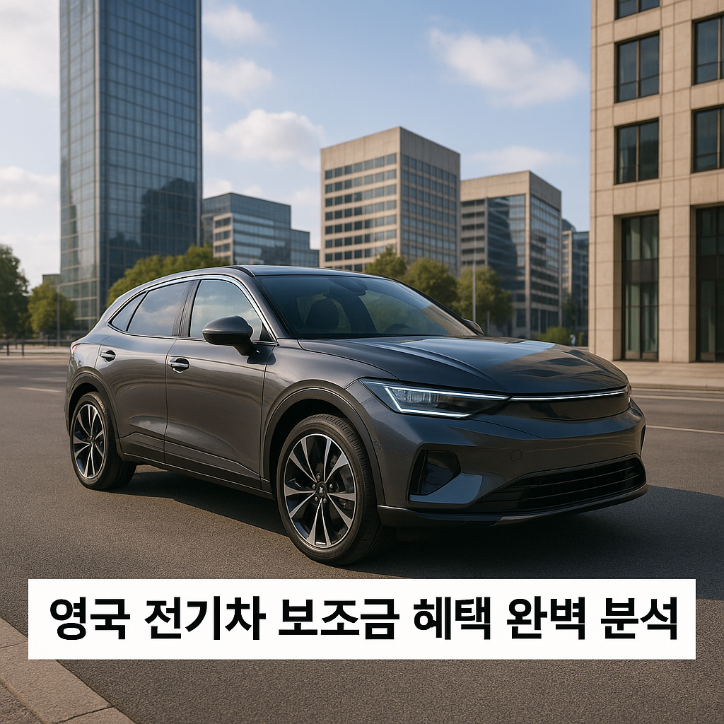 You are currently viewing 영국 전기차 보조금 혜택 완벽 분석