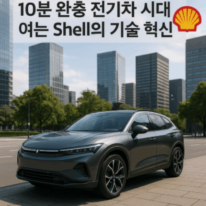 10분 완충 전기차 시대 여는 Shell의 기술 혁신