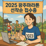 2025 광주마라톤 선착순 접수중