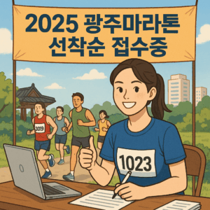 2025 광주마라톤 선착순 접수중