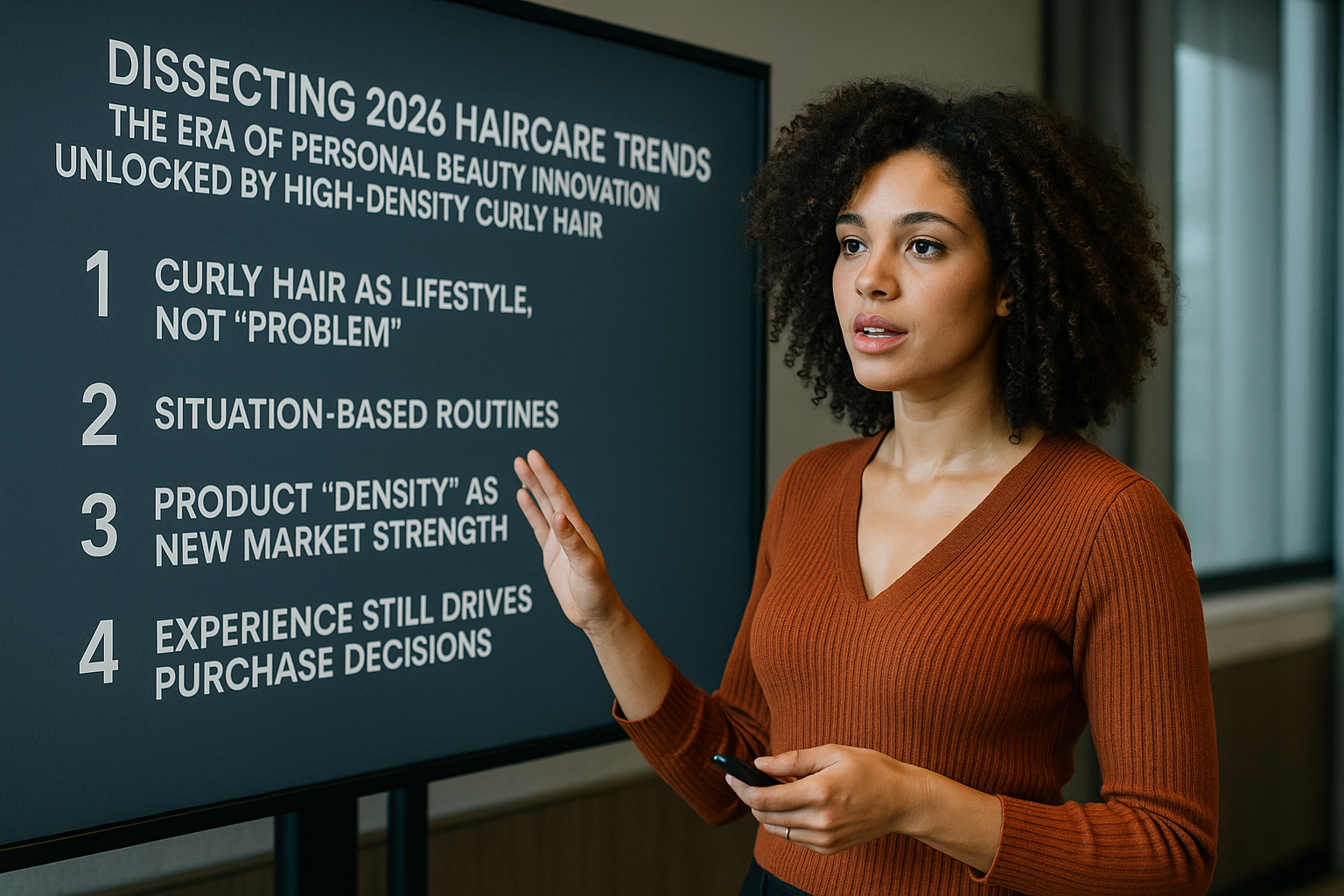 2026 헤어케어 트렌드 고밀도 컬리 헤어와 초개인화 뷰티의 미래