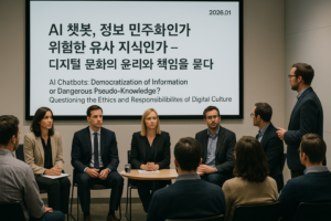 AI 챗봇의 윤리와 책임 정보 민주화 환상과 문화적 문해력의 대두
