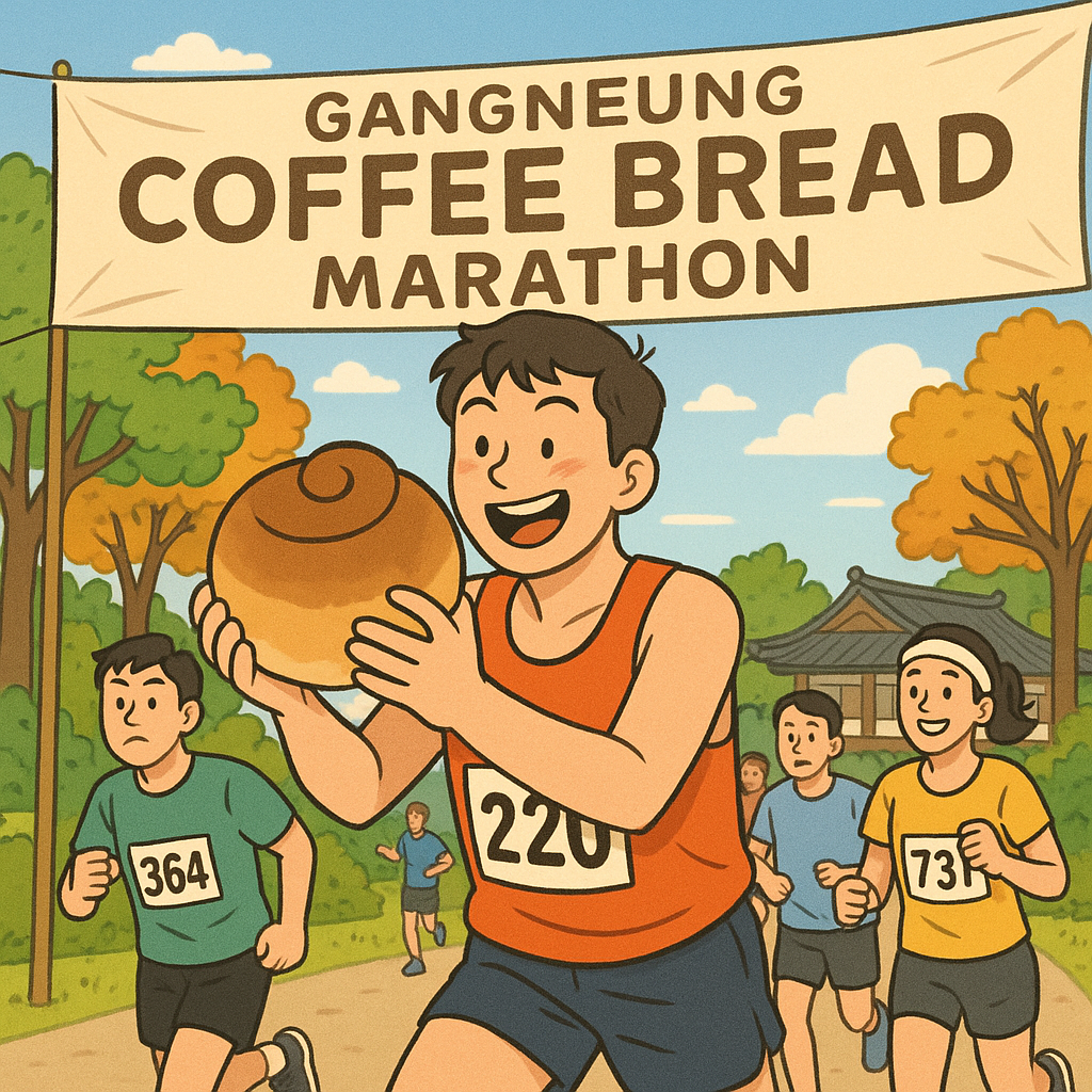 Read more about the article 강릉 커피빵 마라톤 실화냐