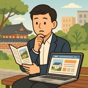 브로셔 vs 홈페이지: 당신의 선택은?